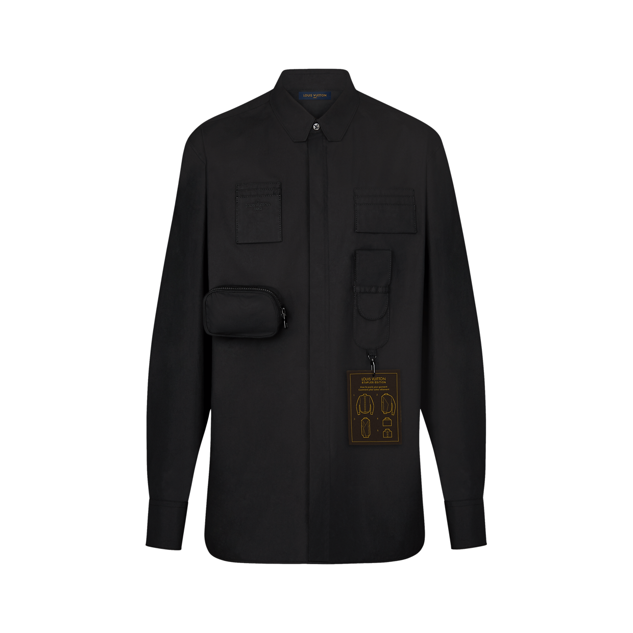 MULTI POCKETS UTILITY SHIRT Men ReadytoWear LOUIS VUITTON